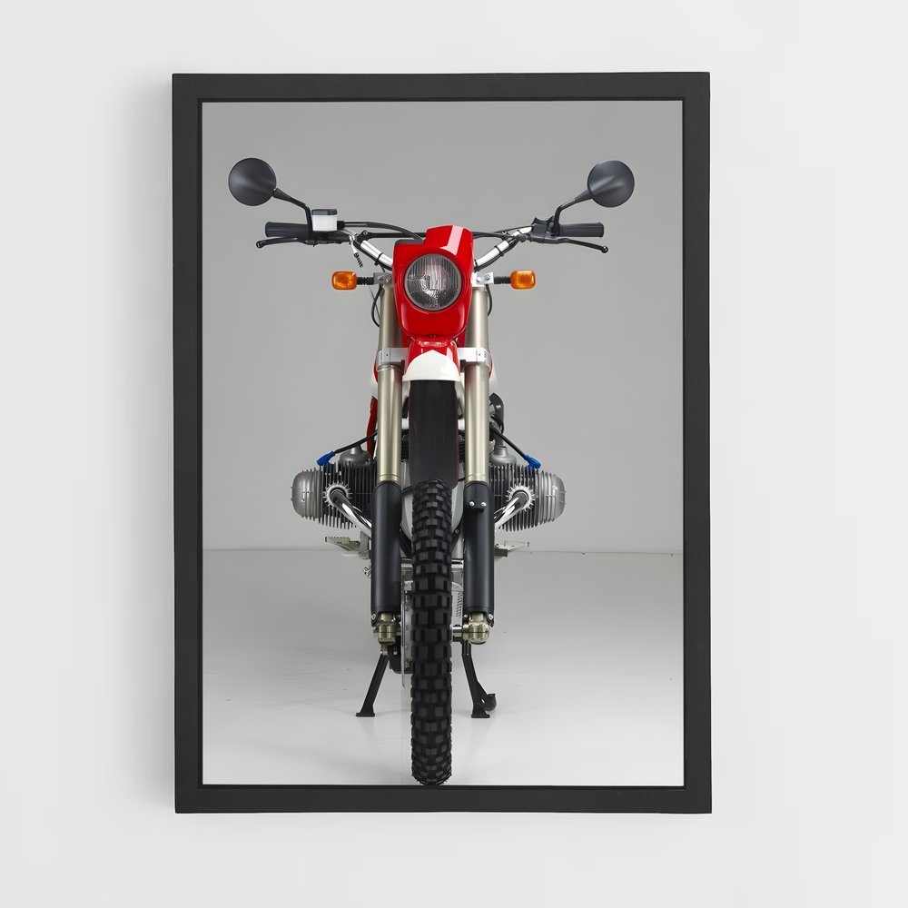 Poster Ride Rouge – affiche BMW Motorrad (vue 2)